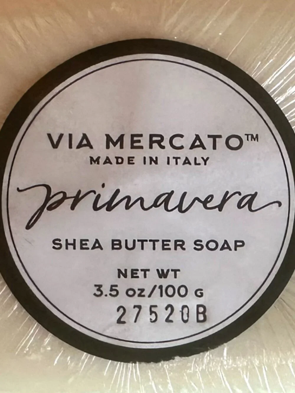Pre de Provence Shea Butter Soap Bergamot Lavender Via Mercato Primavera 3.5 oz
